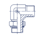 Штуцер FRG90 BSP 1 - BSP 3/4