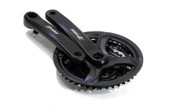 Шатуны-система Prowheel, 3ск., 22/32/42 зуб., 1/2"х3/32",сталь с защитой; шатуны 170мм, алюминий, резьба 9/16", под квадрат, черные