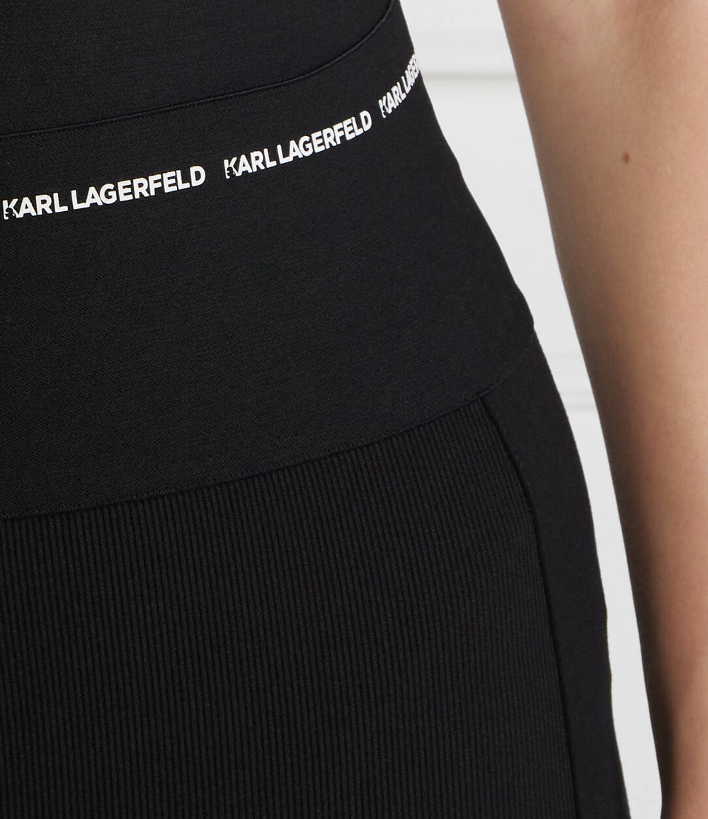 Леггинсы jersey punto Karl Lagerfeld - черный(235W1056)