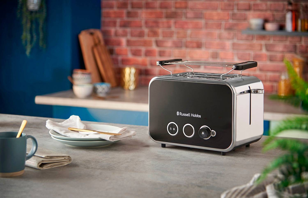 Тостер Russell Hobbs 26430-56 сталь/черный