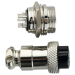 Авиационный разъем GX20 5Pin (штекер+гнездо)