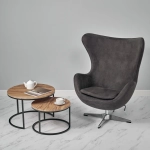 Кресло Bradex Home EGG STYLE CHAIR чёрный