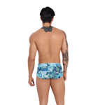 Синие плавки с принтом Cassiel Swimsuit Brief (Размер: M) (Цвет: синий)