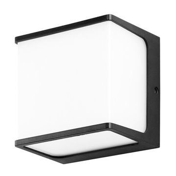 Уличный настенный светильник 8W 4200К A6418AL-1BK чёрный Lancia Arte Lamp