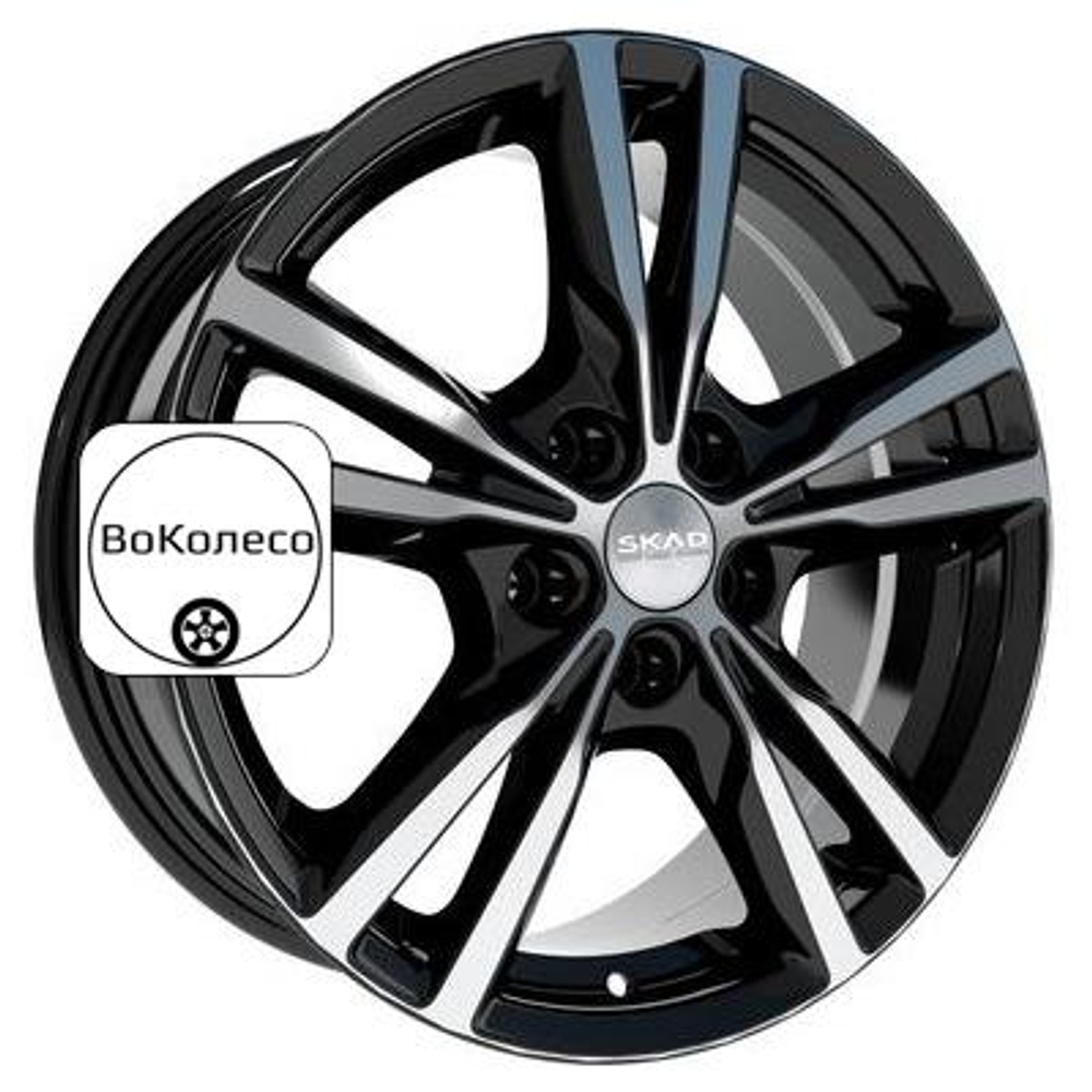 7x17/5x114,3 ET45 D67,1 Мельбурн (КЛ245) Алмаз (АРС 014 black) СКАД