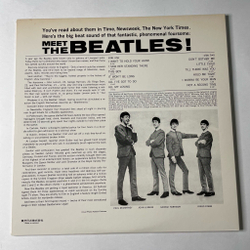 Винтажная виниловая пластинка LP Meet The Beatles (Japan 1976) (Obi) Till There Was You