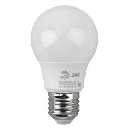 Лампа светодиодная ЭРА RED LINE ECO LED A55-8W-840-E27 8Вт груша нейтральный белый свет Е27 | Лампы cветодиодные Груша (A)