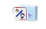 Zgo Sanrio Hello Kitty Polyester Cute Card Holder For Women"s, Practical Coin Purse Small Bag Regular Women"s Ecru