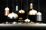 Подвесной дизайнерский светильник  Glaze от Innermost D53 (антрацит)