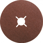 Круги фибровые 5 шт, Р 80, 125 х 22 mm Matrix
