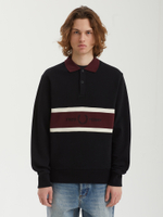 Мужская Толстовка Embroidered Panel Collared