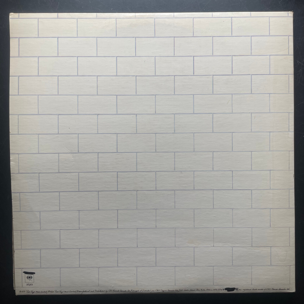 Pink Floyd ‎– The Wall 2LP (Канада 1979г.)