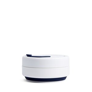 Стакан складной силиконовый Stojo Pocket Cup Indigo, 12 oz / 355 мл