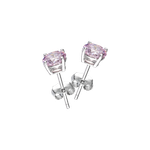 Серьги пусеты Pink L