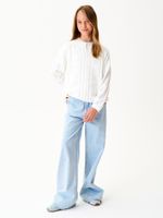Кардиган для девочки AT1385 белый