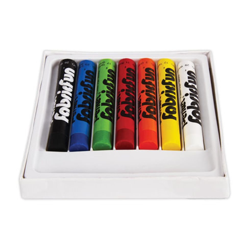 Пастель для ткани PENTEL "Fabric Fun", 7 цветов, картонная упаковка, PTS-7