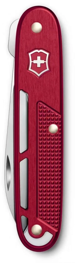 Нож Victorinox Onefold Alox, 93 мм, 2 функции, красный, картонная коробка