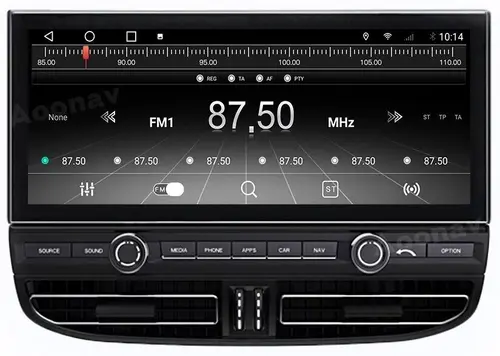 Магнитола для Porsche Cayenne 958 2010-2016 (вместо PCM 3.0) - RDL-Cayenne монитор 12.3" на Android 12, Быстрая, CarPlay, 4G SIM-слот