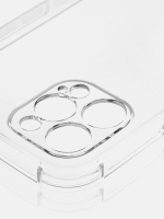 Чехол ROSCO для Apple iPhone 12 Pro Max оптом (арт. IP12PROMAX-HARD-TPU-TRANSPARENT)