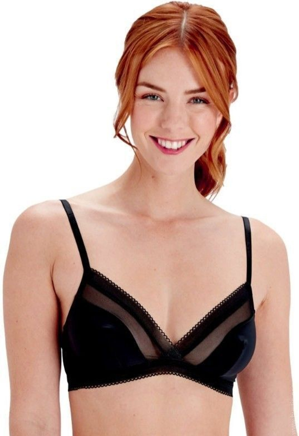 Бюстгальтер без косточек Naturals (Размер: L) (Цвет: фиолетовый)