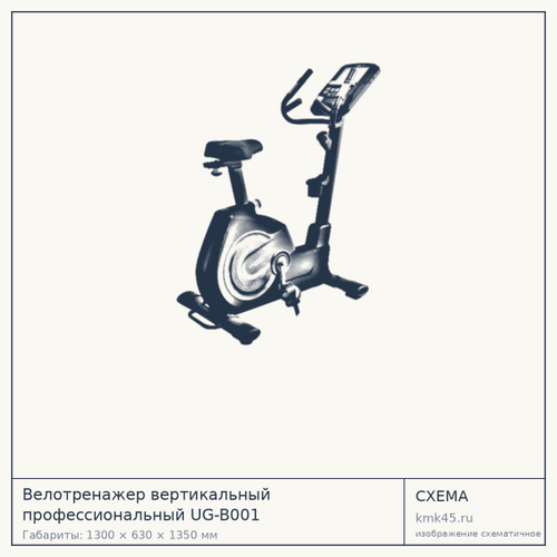 Велотренажер вертикальный UG-B001 — от 124 000 ₽
