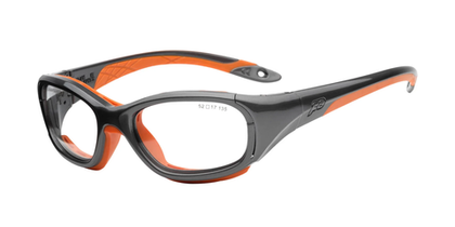 Спортивные очки с диоптриями Rec Specs / Slam / Shiny Grey / Orange / для подростков старше 10 лет
