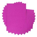 Бумага цветная глиттерная 250 г/м², А4, 21х29.7 см, 10 шт, 04-фуксия (fuchsia), Vista-Artista GLIT-A4