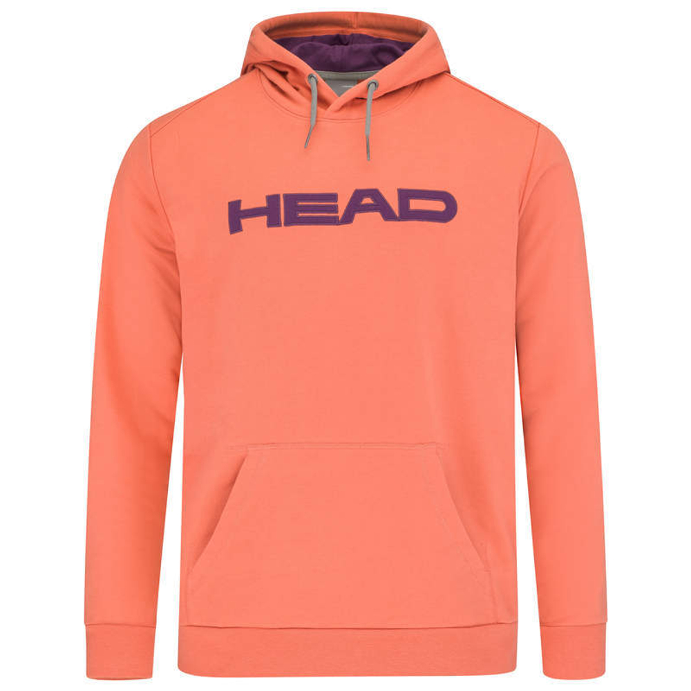 Кофта для девочки теннисная  Head Club Byron Hoodie - Розовый