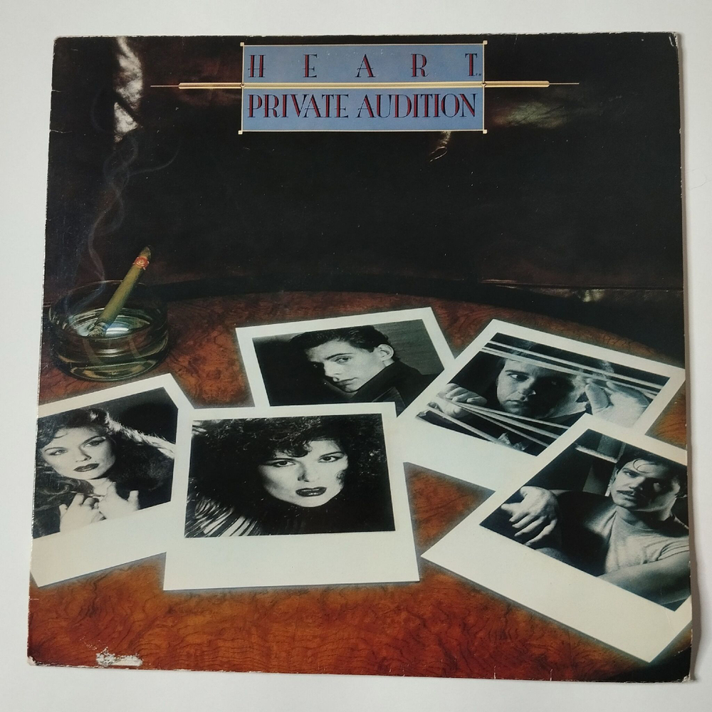 Винтажная виниловая пластинка LP Heart Private Audition (Holland 1982)