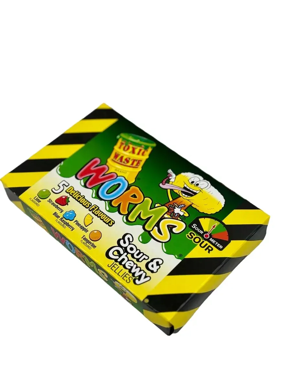 Кислый жевательный мармелад Токсик Worms Sour , 85гр.