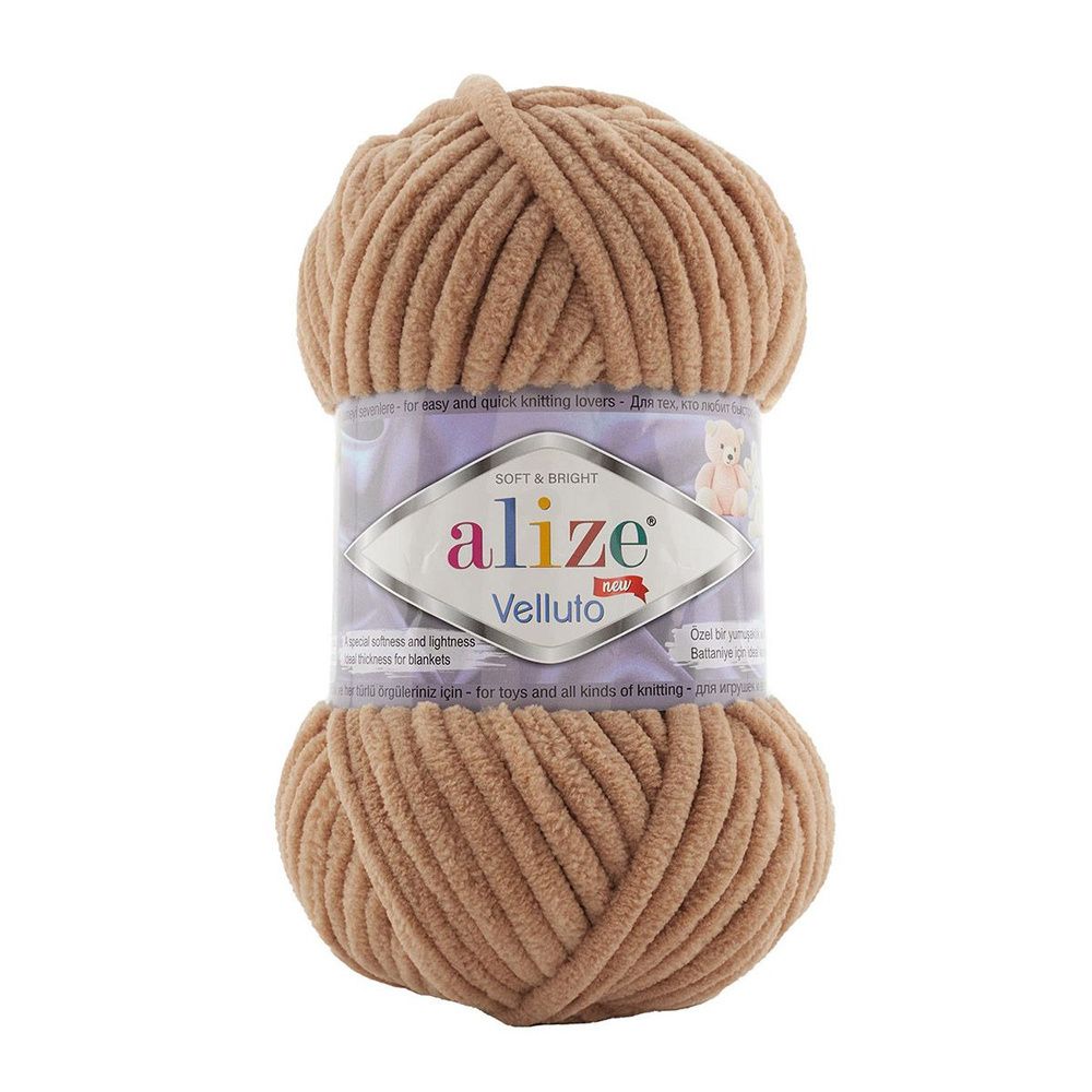 ALIZE "VELLUTO", 429 верблюжий