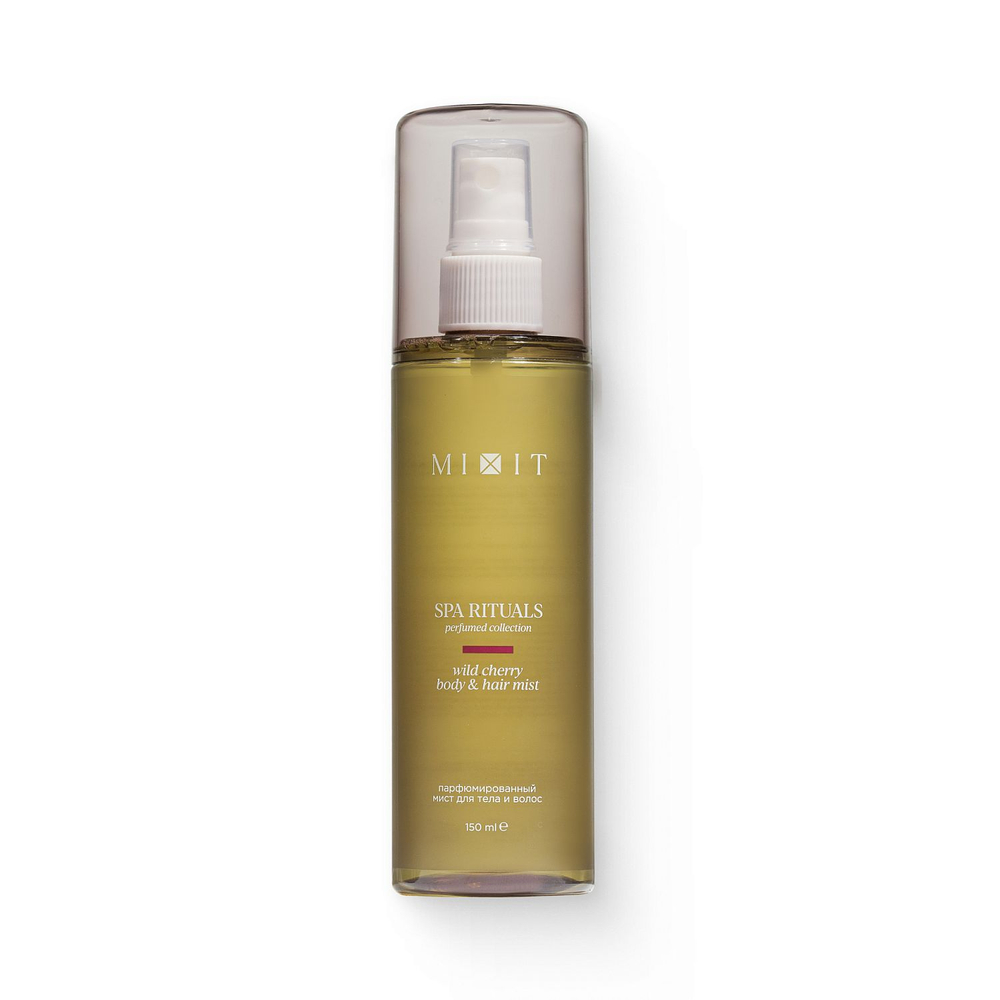 Мист парфюмированный для волос и тела Mixit Spa Rituals Wild Cherry Body&Hair Mist 150 мл