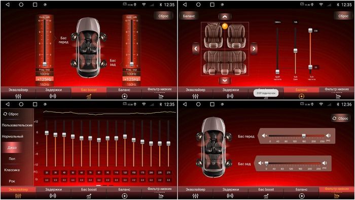Магнитола для Jeep Grand Cherokee WK2 2013-2021 (взамен 5" экрана) - Redpower 515 Android 10, Быстрая, CarPlay, SIM-слот