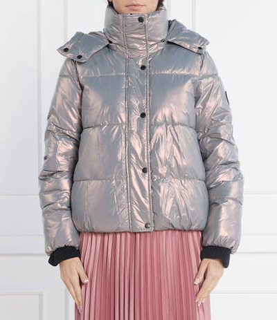 куртка DKNY Sport - серебряный(DP2J9082)