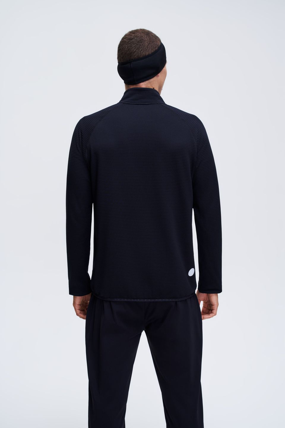 Джемпер full-zip GRI Норд чёрный мужской