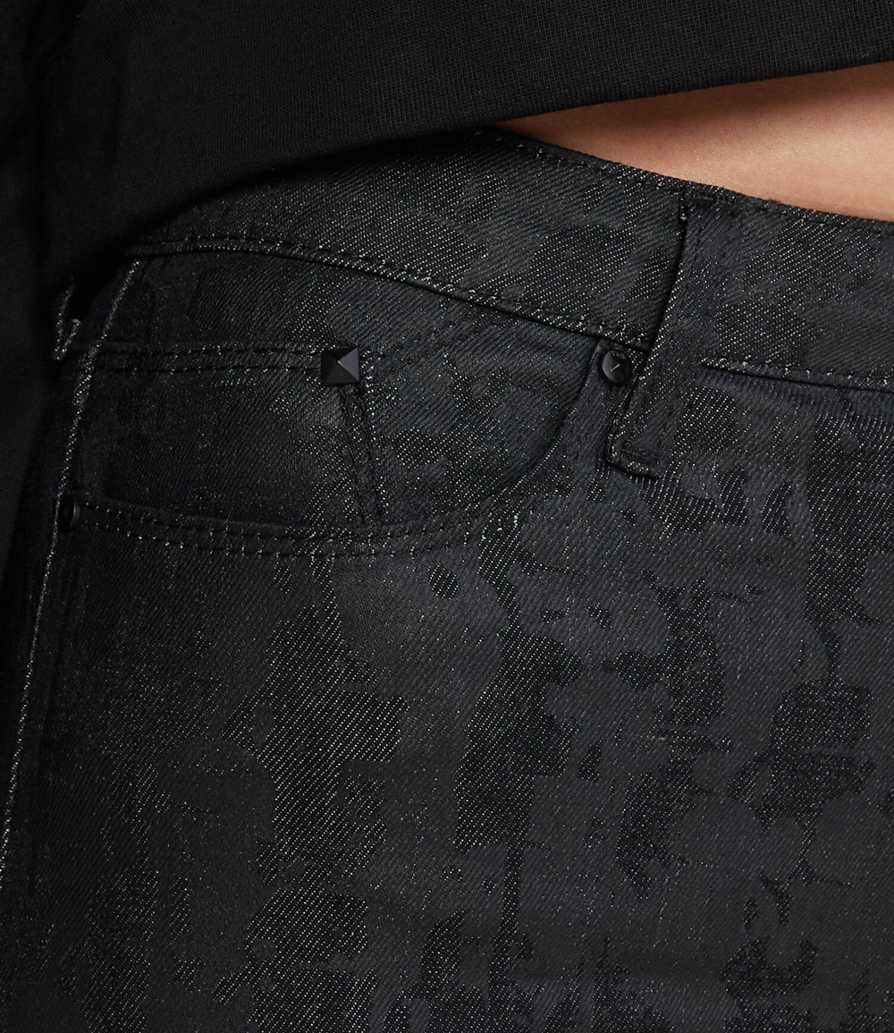 Джинсы aop skinny Karl Lagerfeld - черный(240W1109)