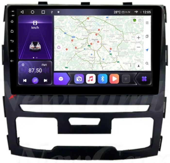 Магнитола для Haval H9 2015-2021 - Kuberg EW-1802 IPS, Android 10, 4G SIM-слот