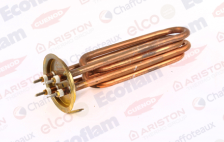 Нагревательный элемент (ТЭН) для водонагревателя Ariston AURES 12KW 65180314