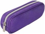 Пенал-косметичка BRAUBERG "SPARKLE" на молнии, мягкий, фиолетовый, 22х4х7 см, 270049