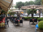 Зонт профессиональный Ø3.5 м Scolaro Napoli Standard, антрацит, слоновая кость