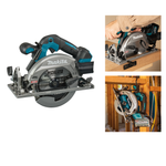СУПЕР ЦЕНЫ! Аккумуляторная дисковая пила Makita XGT BL, AWS, 40В, диск 165 мм, 5200 об/мин, рез 41/57 мм HS012GZ