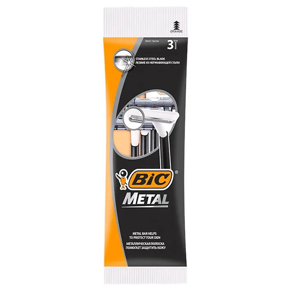 BIC METAL станок однораз. (3 шт.)