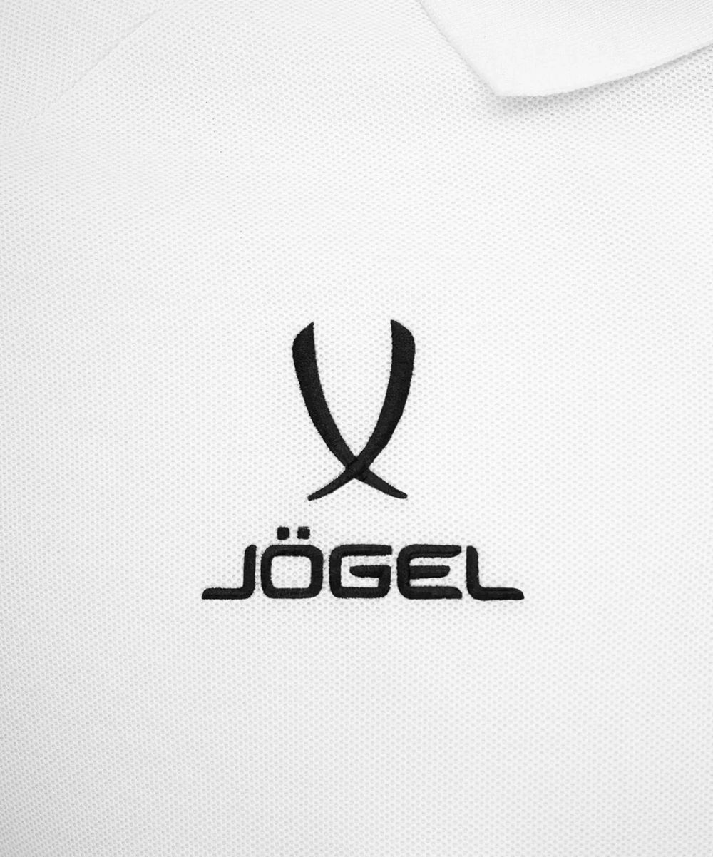 Поло JÖGEL ESSENTIAL CVC Polo CZ, белый