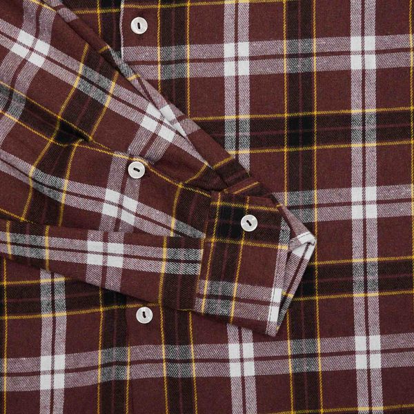 Рубашка Cowboy Shirt Chocolate коричневая - фото 6