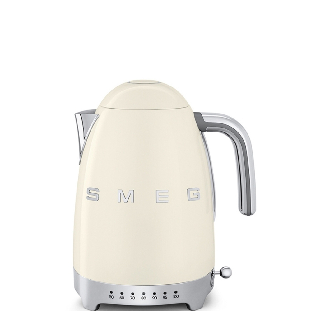 Чайник электрический SMEG KLF04CREU с регулируемой температурой, кремовый