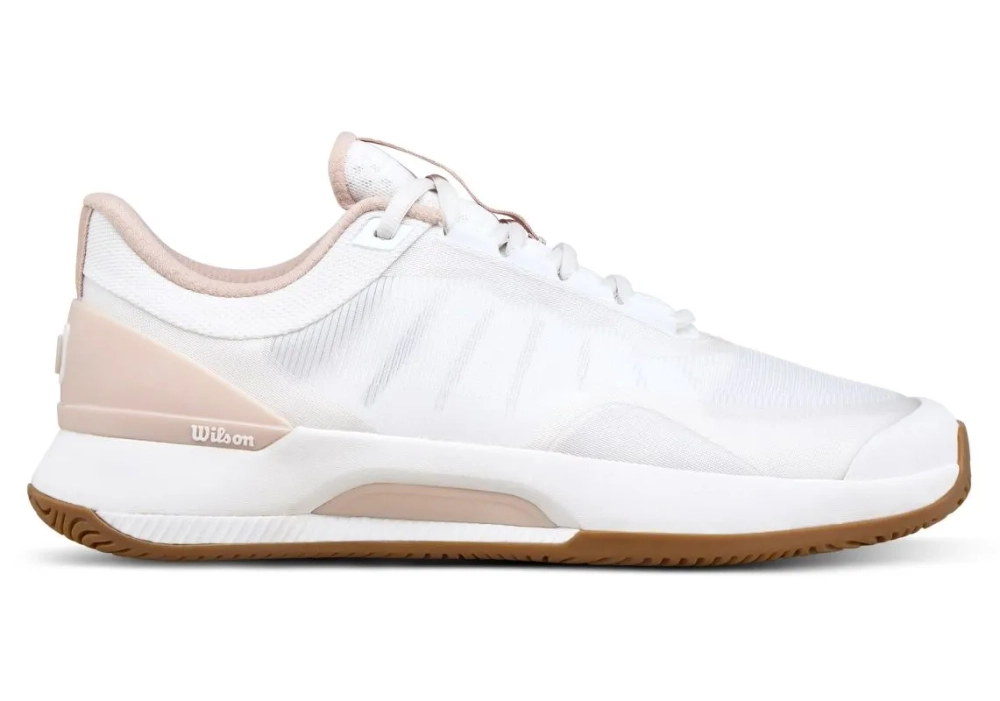 Женские теннисные кроссовки Wilson Intrigue Tour - white/cameo rose/gum