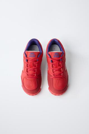 ZARA КРОССОВКИ JOMA® MUNDIAL КАНАДА, КРАСНЫЙ