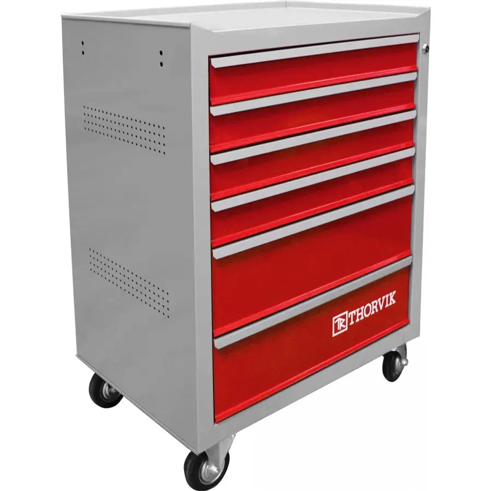 Тележка инструментальная 6-полочная THORVIK TT6GR-R