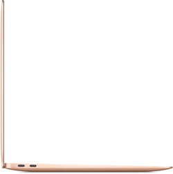 Ноутбук Apple MacBook Air A2337, 13.3", IPS, Apple M1 8 core 8ГБ, 256ГБ SSD, Mac OS, MGND3LL/A, золотой