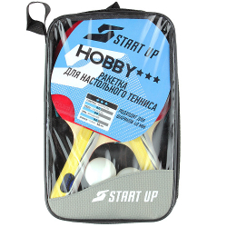 Набор для н/т (2 ракетки, 3 шар.) START UP BB01/3 star